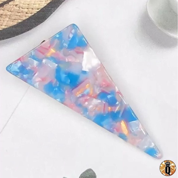 🔴5/$15⚠️𝗖𝗟𝗘𝗔𝗥𝗔𝗡𝗖𝗘⚠️Blue Hair Clip NEW - Picture 3 of 13